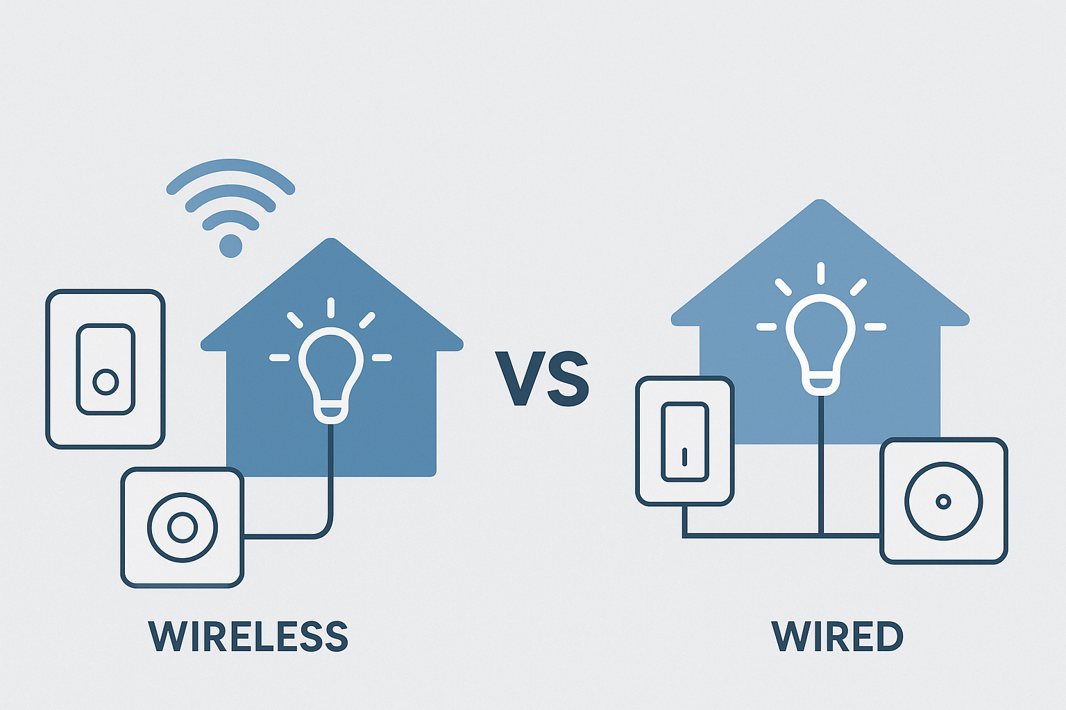 هوشمندسازی با سیم و بیسیم